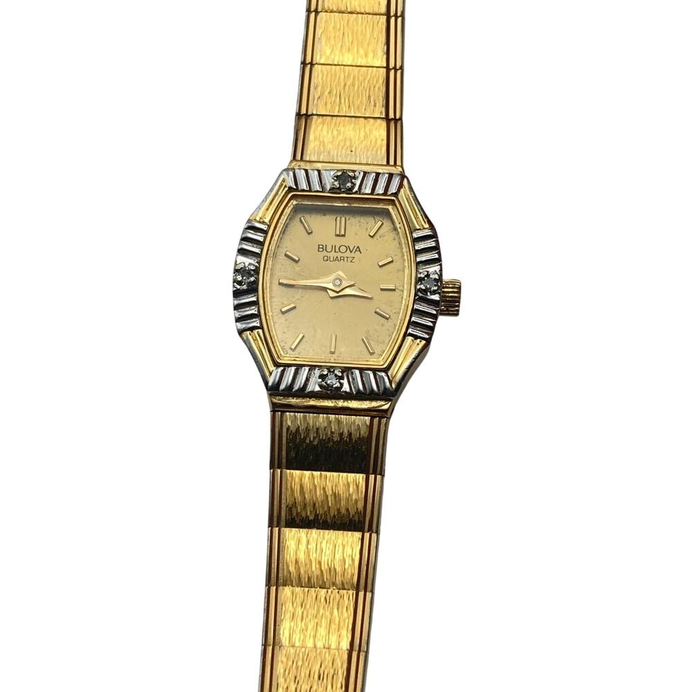 VTG Bulova Women's Petite Dress Watch 17mm - Fresh Battery-Wrist 6-6.25"